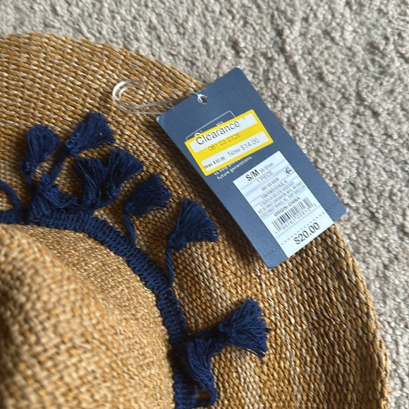 Disney Straw Hat with Blue Accents - Picture 3 of 6